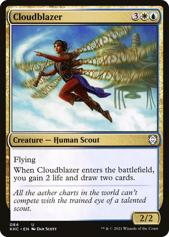 0084 Cloudblazer U Commander: Kaldheim