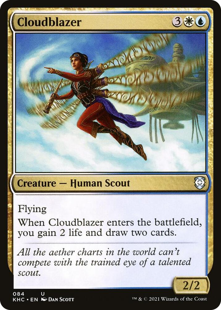 0084 Cloudblazer U Commander: Kaldheim