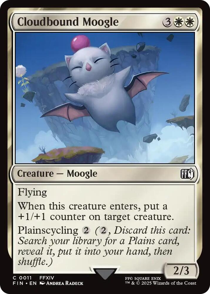 0011 Cloudbound Moogle C FINAL FANTASY