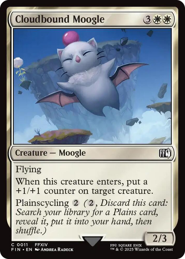 0011 Cloudbound Moogle C FINAL FANTASY