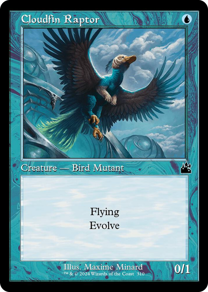 Cloudfin Raptor (Retro Frame) #310 C - Ravnica Remastered Pokemon card
