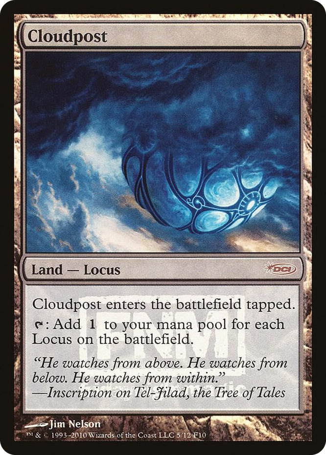 Cloudpost #5 P - FNM Promos Pokemon card