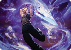 0023 Cloud's Limit Break Art Card S Art Series: FINAL FANTASY