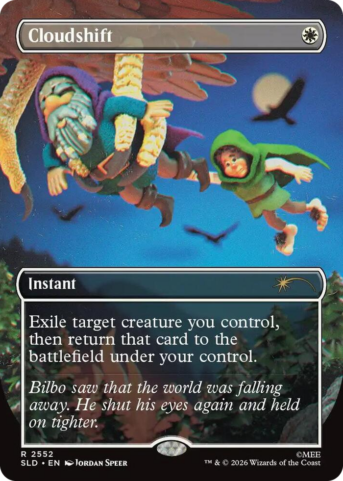 Cloudshift #2552 R - Secret Lair Drop Series Pokemon card