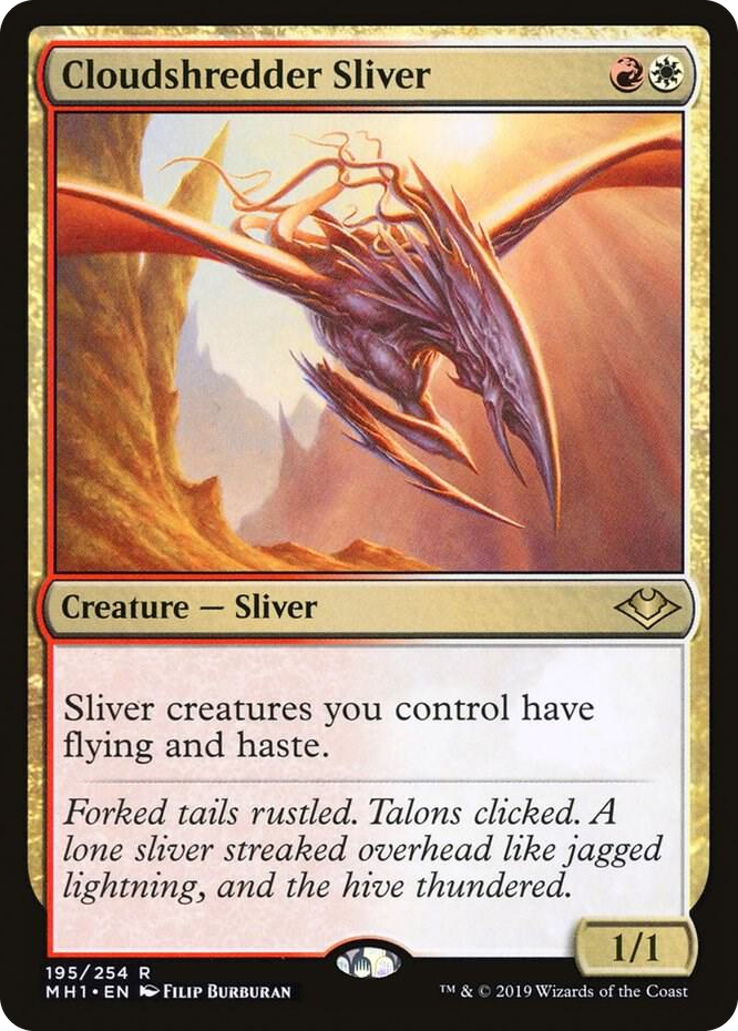 0195 Cloudshredder Sliver R Modern Horizons