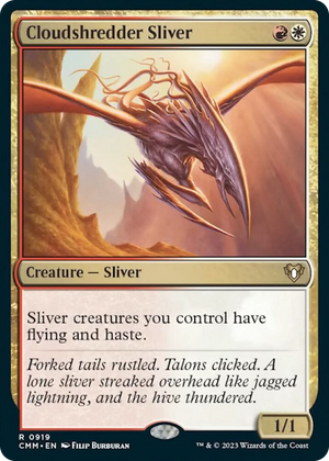 0919 Cloudshredder Sliver R Commander Masters