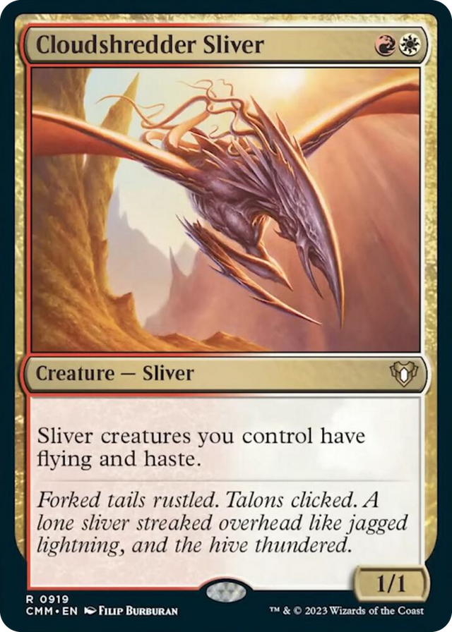 0919 Cloudshredder Sliver R Commander Masters
