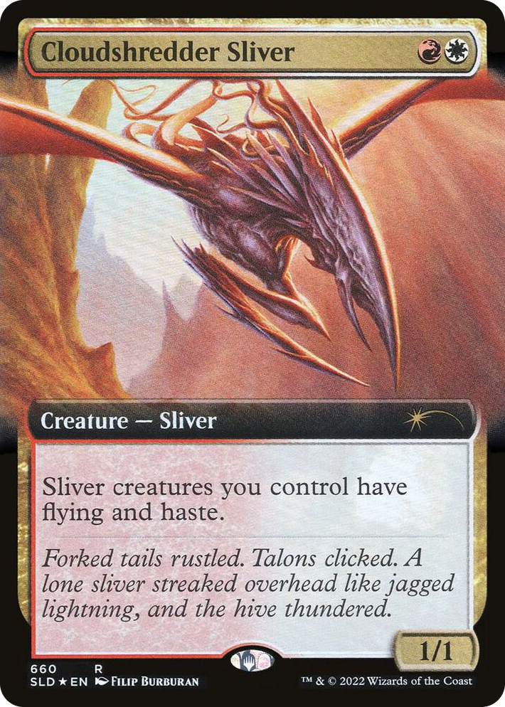 0660 Cloudshredder Sliver (Extended Art) R Secret Lair Drop Series