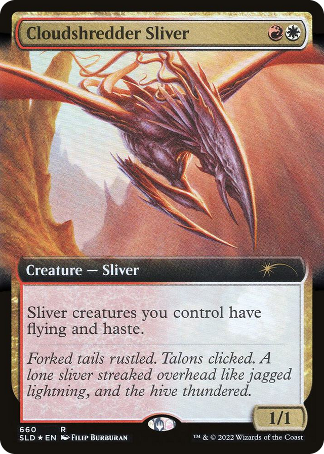 0660 Cloudshredder Sliver (Extended Art) R Secret Lair Drop Series
