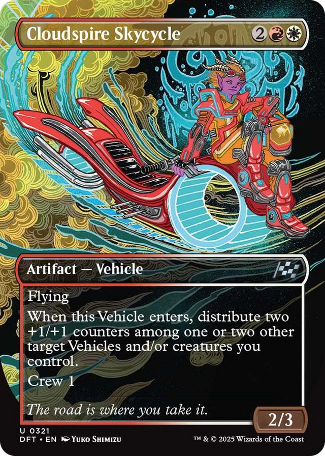 0321 Cloudspire Skycycle (Borderless) U Aetherdrift