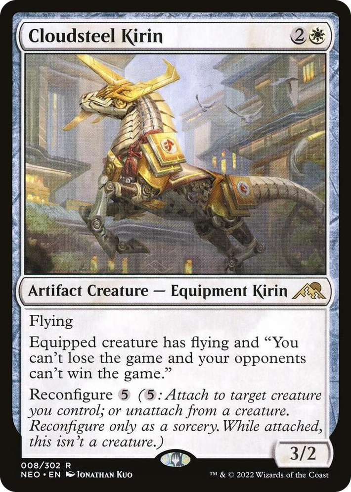 0008 Cloudsteel Kirin R Kamigawa: Neon Dynasty