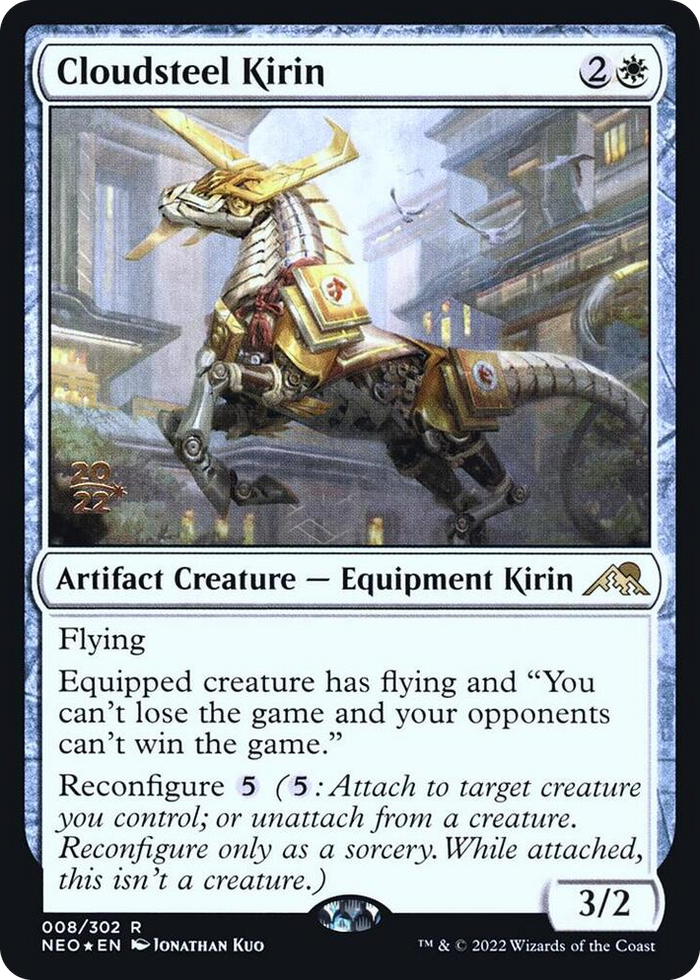 Cloudsteel Kirin #8 R - Prerelease Cards Pokemon card
