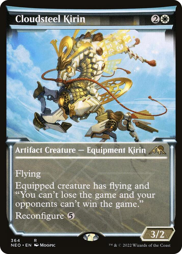 0364 Cloudsteel Kirin (Showcase) R Kamigawa: Neon Dynasty