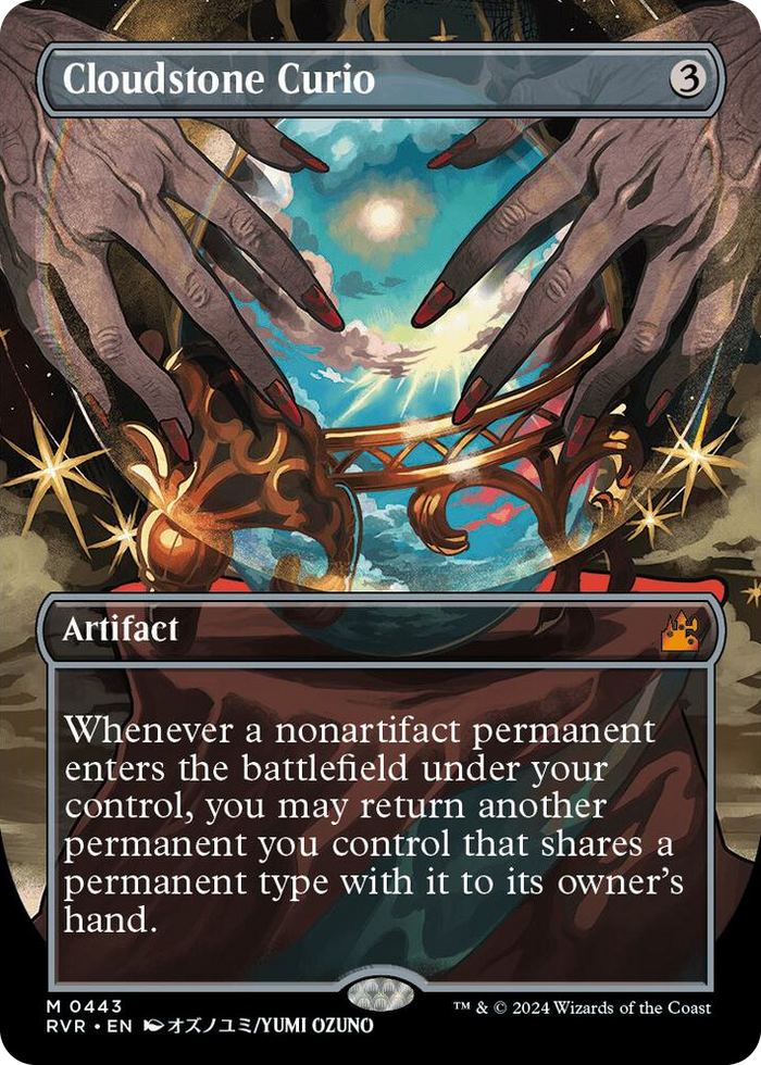 Cloudstone Curio (Anime Borderless) #443 M - Ravnica Remastered Pokemon card