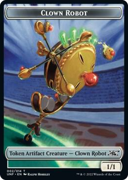 0002 Clown Robot Token (002) T Unfinity