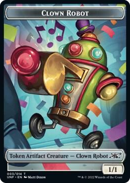 0003 Clown Robot Token (003) T Unfinity