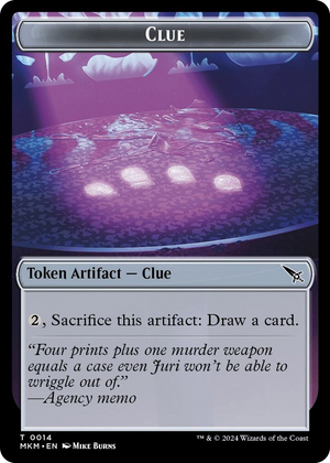0014 Clue (0014) // A 0041 Double-Sided Token T Murders at Karlov Manor