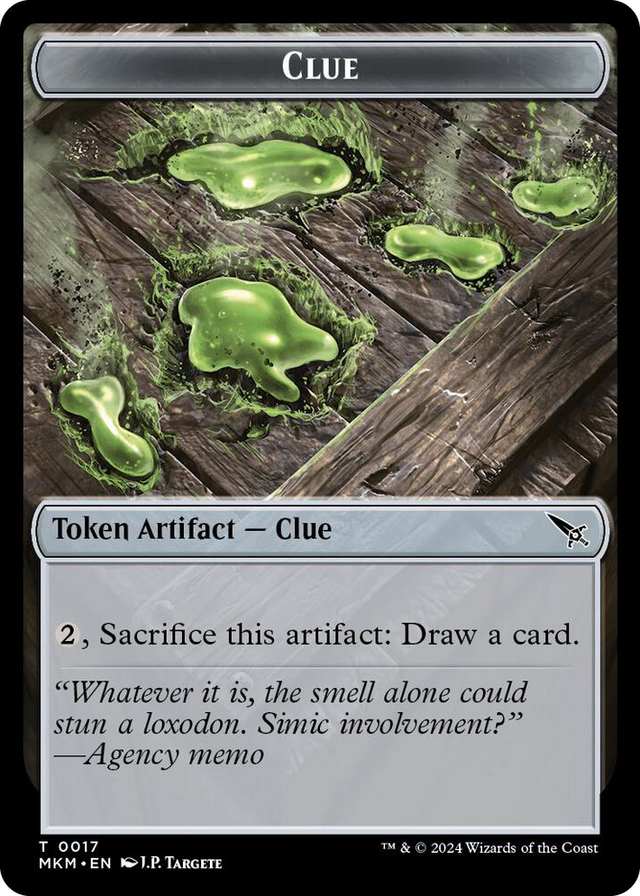 0017 Clue (0017) // A 0044 Double-Sided Token T Murders at Karlov Manor