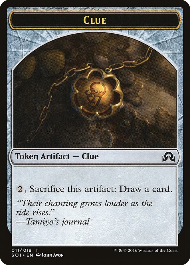 Clue Token (011) #11 T - Shadows over Innistrad Pokemon card