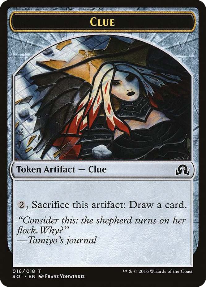 Clue Token (016) #16 T - Shadows over Innistrad Pokemon card