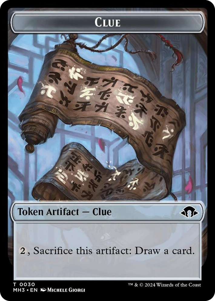 0030 Clue Token T Modern Horizons 3