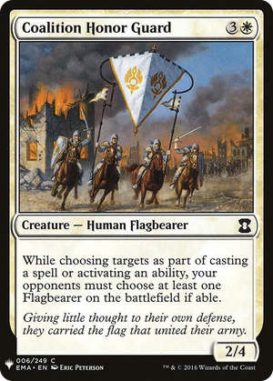 0006 Coalition Honor Guard C The List Reprints