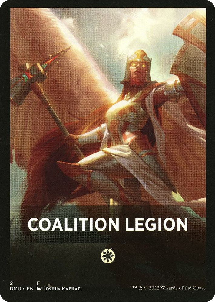0002 Coalition Legion Theme Card T Dominaria United