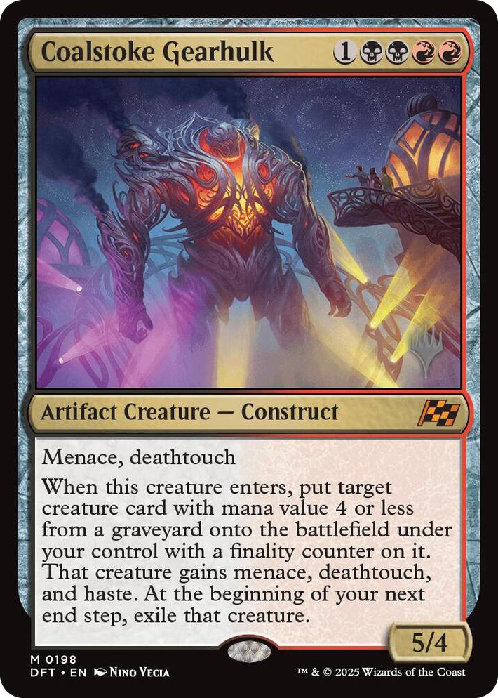 0198 Coalstoke Gearhulk M Promo Pack: Aetherdrift