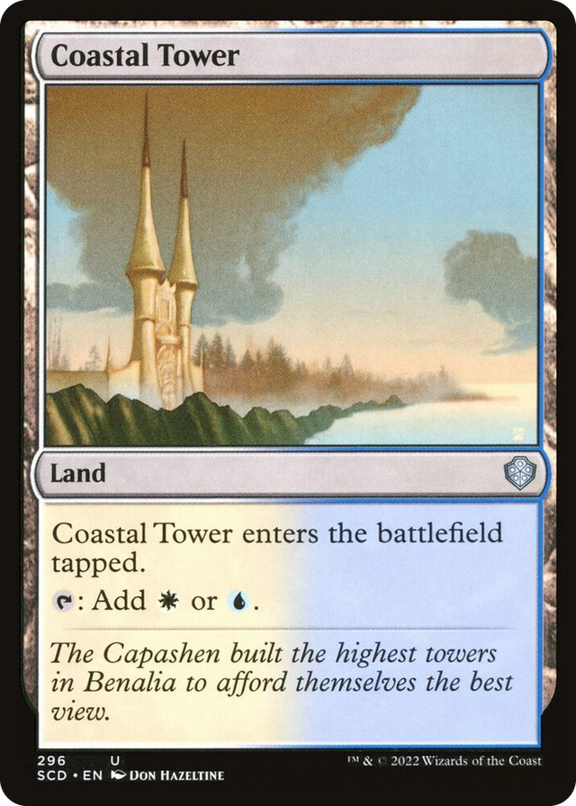 0296 Coastal Tower U Starter Commander Decks