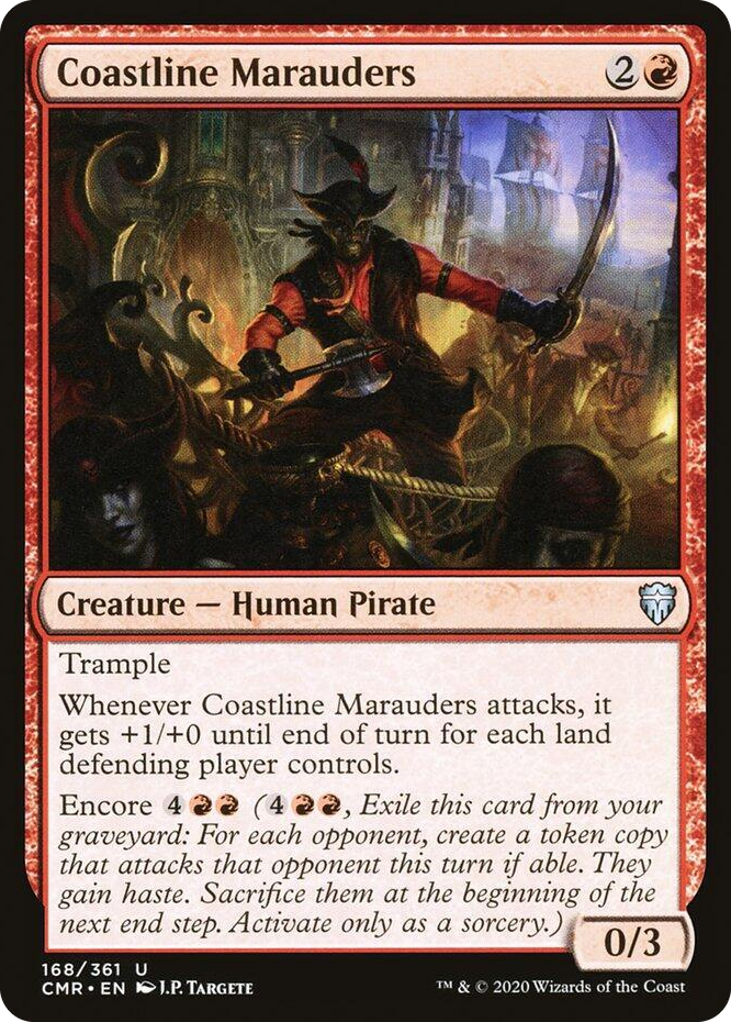 0168 Coastline Marauders U Commander Legends