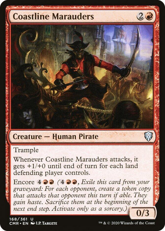0168 Coastline Marauders U Commander Legends