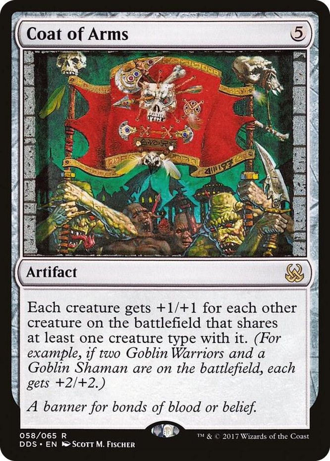 Coat of Arms #58 R - Duel Decks: Mind vs. Might Pokemon card