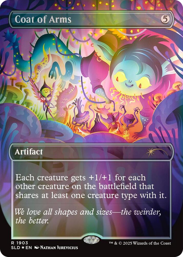 1903 Coat of Arms (1903) (Double Rainbow Foil) R Secret Lair Drop Series
