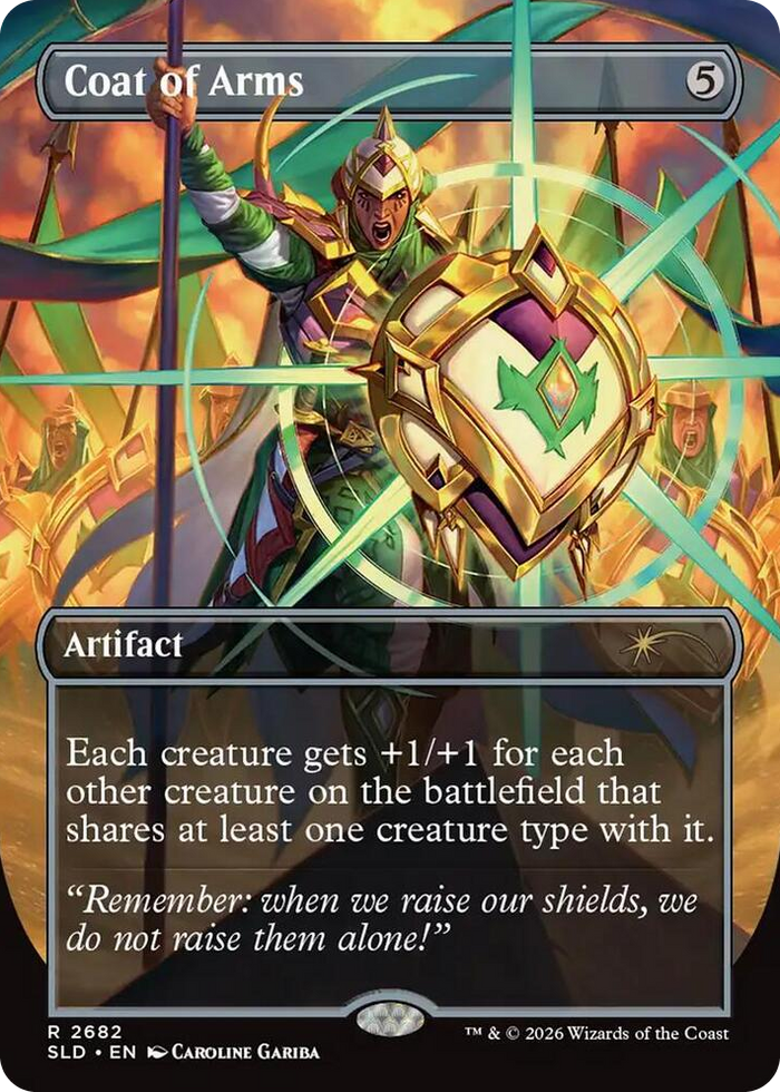 Coat of Arms (2682) #2682 R - Secret Lair Drop Series Pokemon card