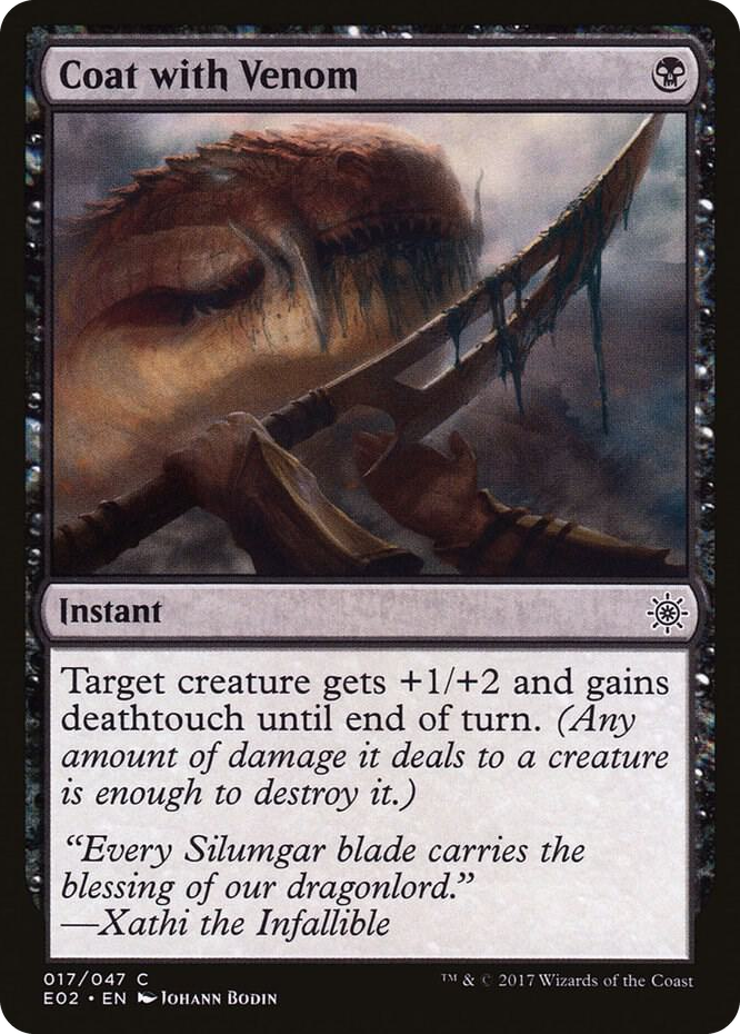 0017 Coat with Venom C Explorers of Ixalan