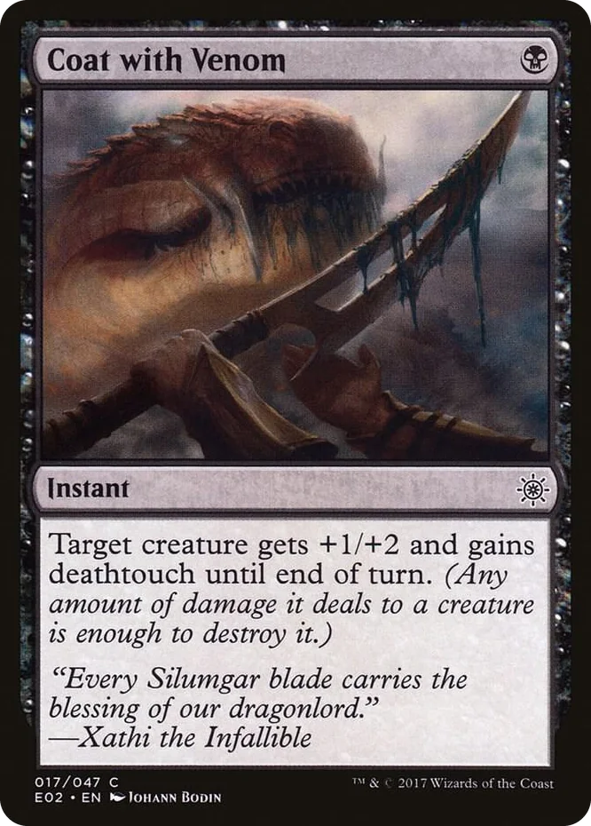 0017 Coat with Venom C Explorers of Ixalan