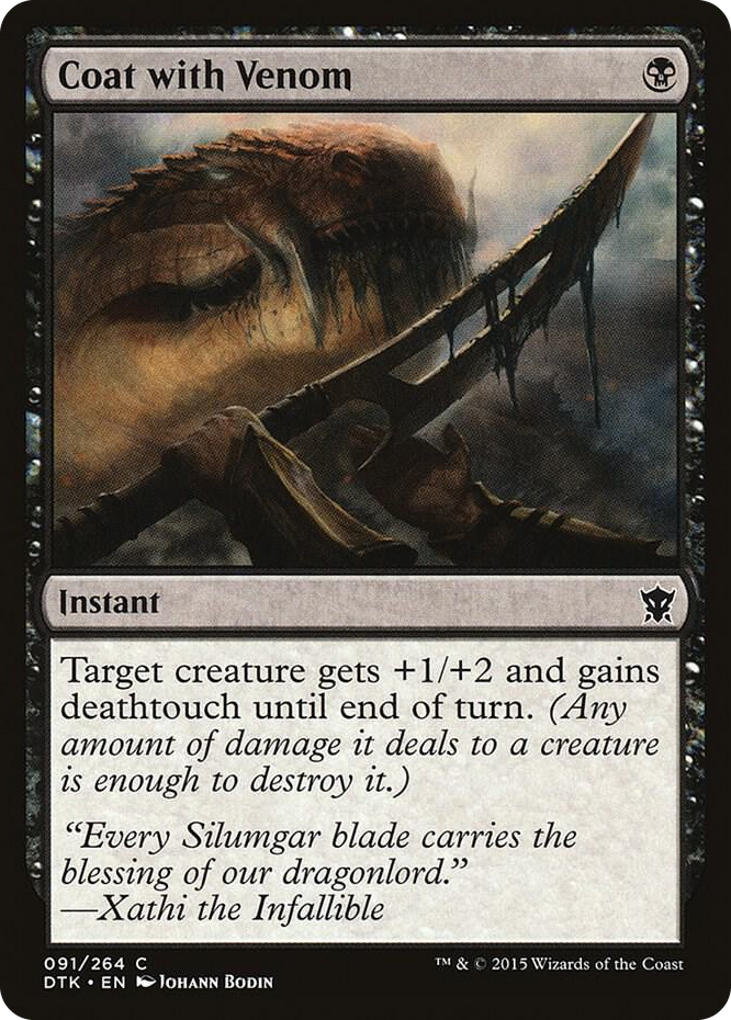 0091 Coat with Venom C Dragons of Tarkir