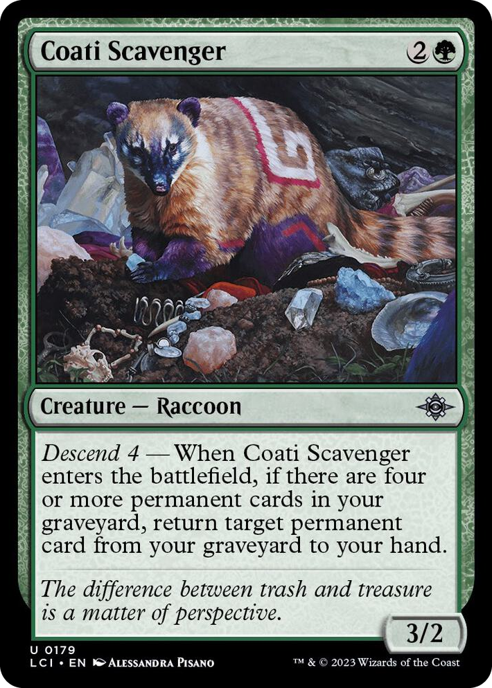 0179 Coati Scavenger U The Lost Caverns of Ixalan
