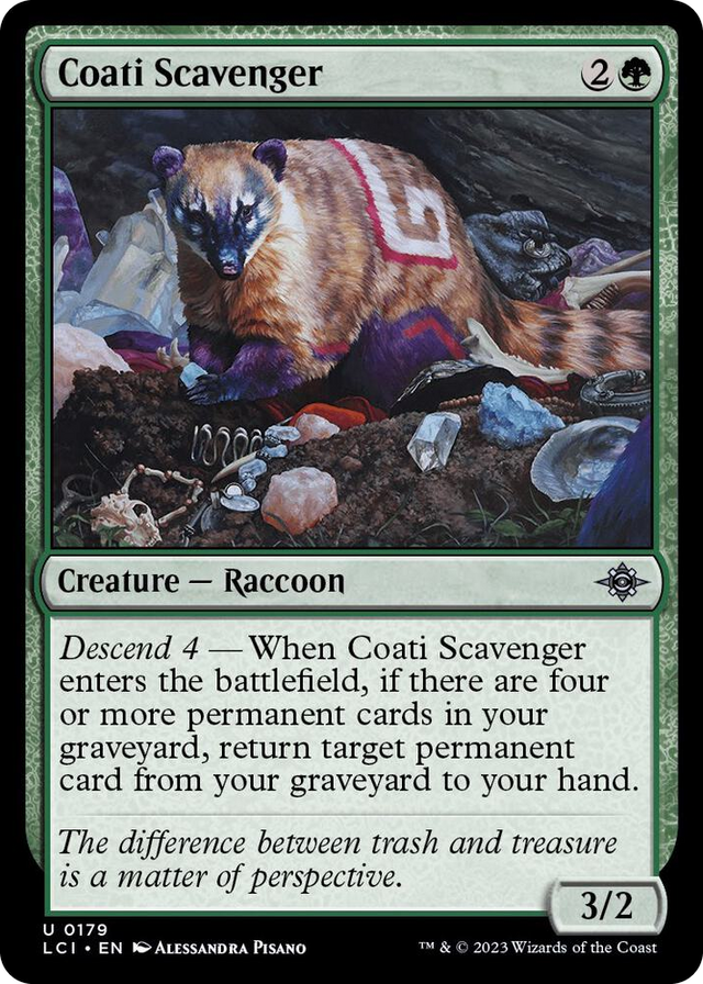 0179 Coati Scavenger U The Lost Caverns of Ixalan