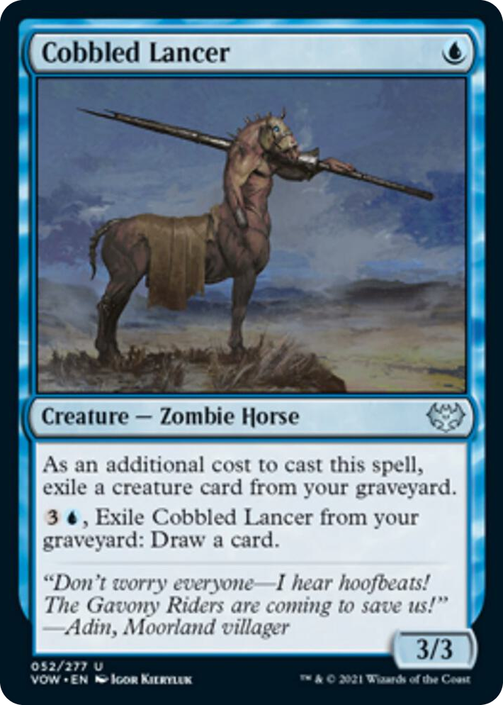 0052 Cobbled Lancer U Innistrad: Crimson Vow