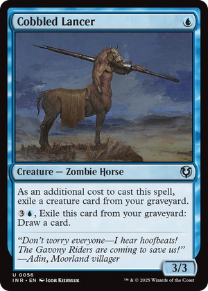 0056 Cobbled Lancer U Innistrad Remastered