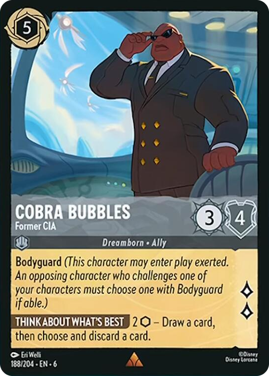 0188 Cobra Bubbles - Former CIA Rare Azurite Sea