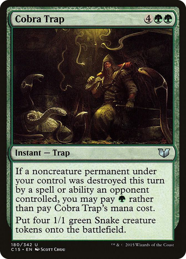 0180 Cobra Trap U Commander 2015