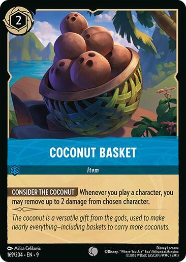 0169 Coconut Basket Common Fabled