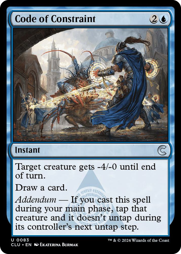 0083 Code of Constraint U Ravnica: Clue Edition