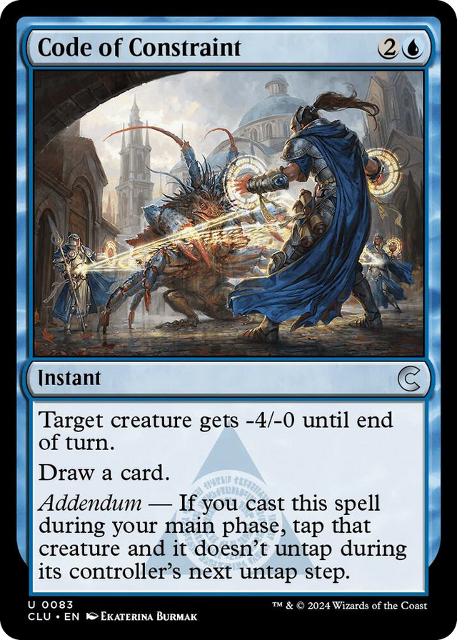 0083 Code of Constraint U Ravnica: Clue Edition