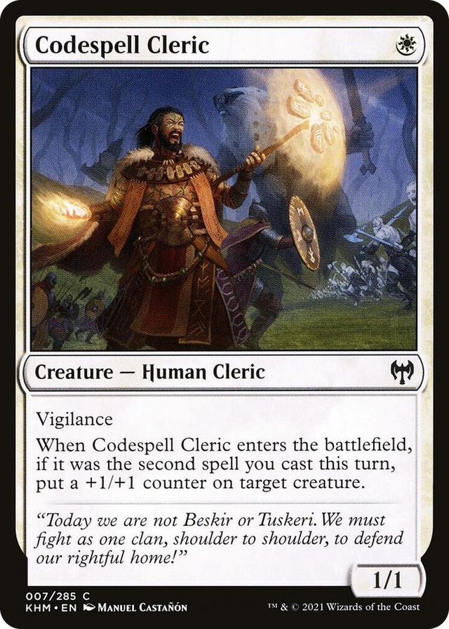 0007 Codespell Cleric C Kaldheim