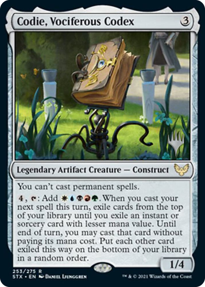 0253 Codie, Vociferous Codex R Promo Pack: Strixhaven