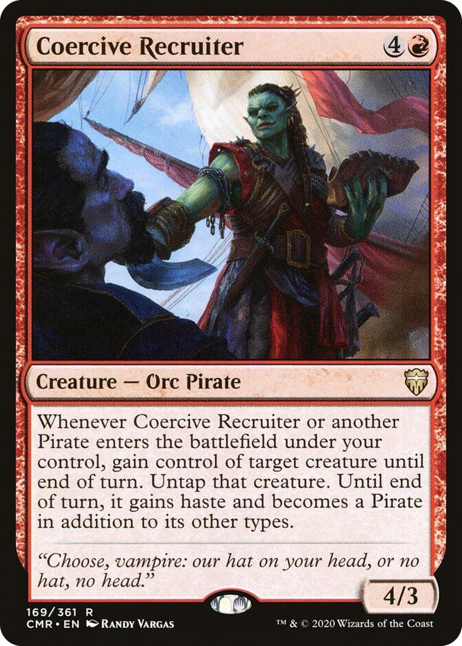 0169 Coercive Recruiter R Commander Legends