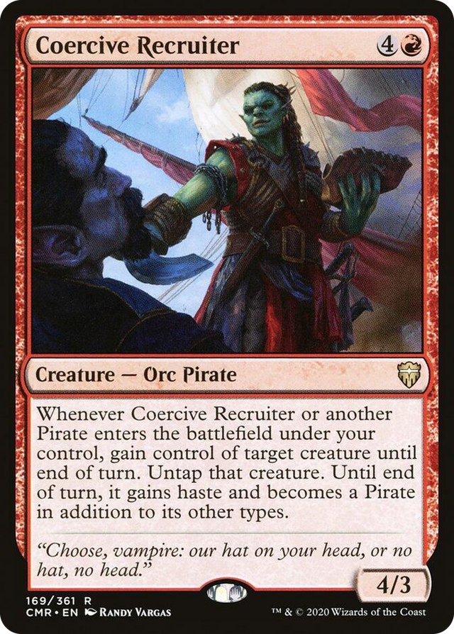 0169 Coercive Recruiter R Commander Legends